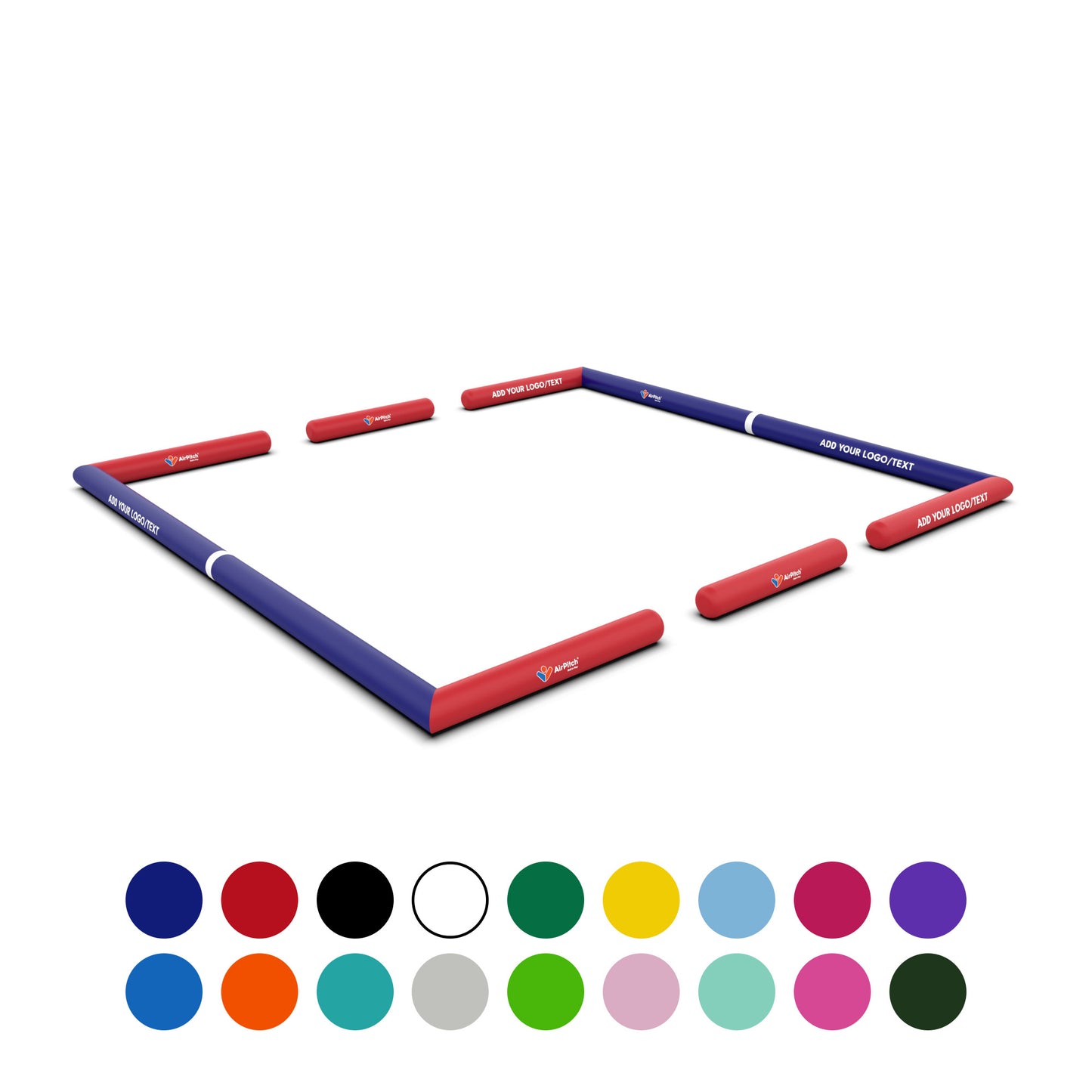 airpitch pro inflatable football soccer pitch field 3v3 blow up 15x10m funino custom