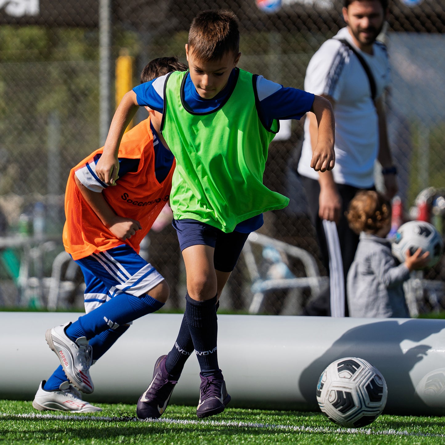 airpitch 3v3 inflatable football pitch blow up soccer field