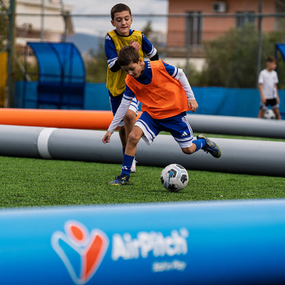 airpitch 3v3 inflatable football pitch blow up soccer field