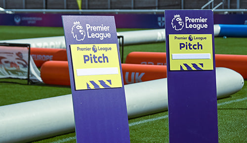 AirPitch inflatable football pitches for Premier League festival