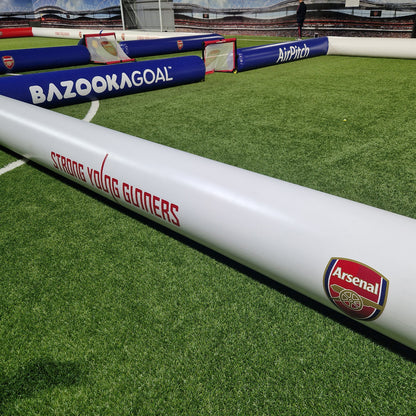 airpitch 3v3 inflatable football pitch 15x10m blow up soccer field custom arsenal