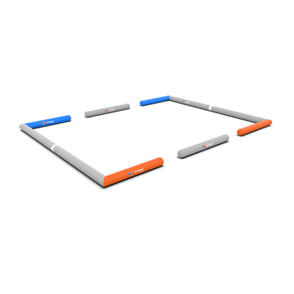 airpitch dual 1v1 inflatable football pitch blow up soccer field funino