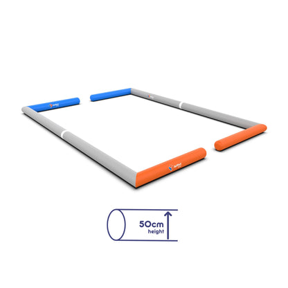 airpitch pro inflatable football soccer pitch field 3v3 blow up 15x10m