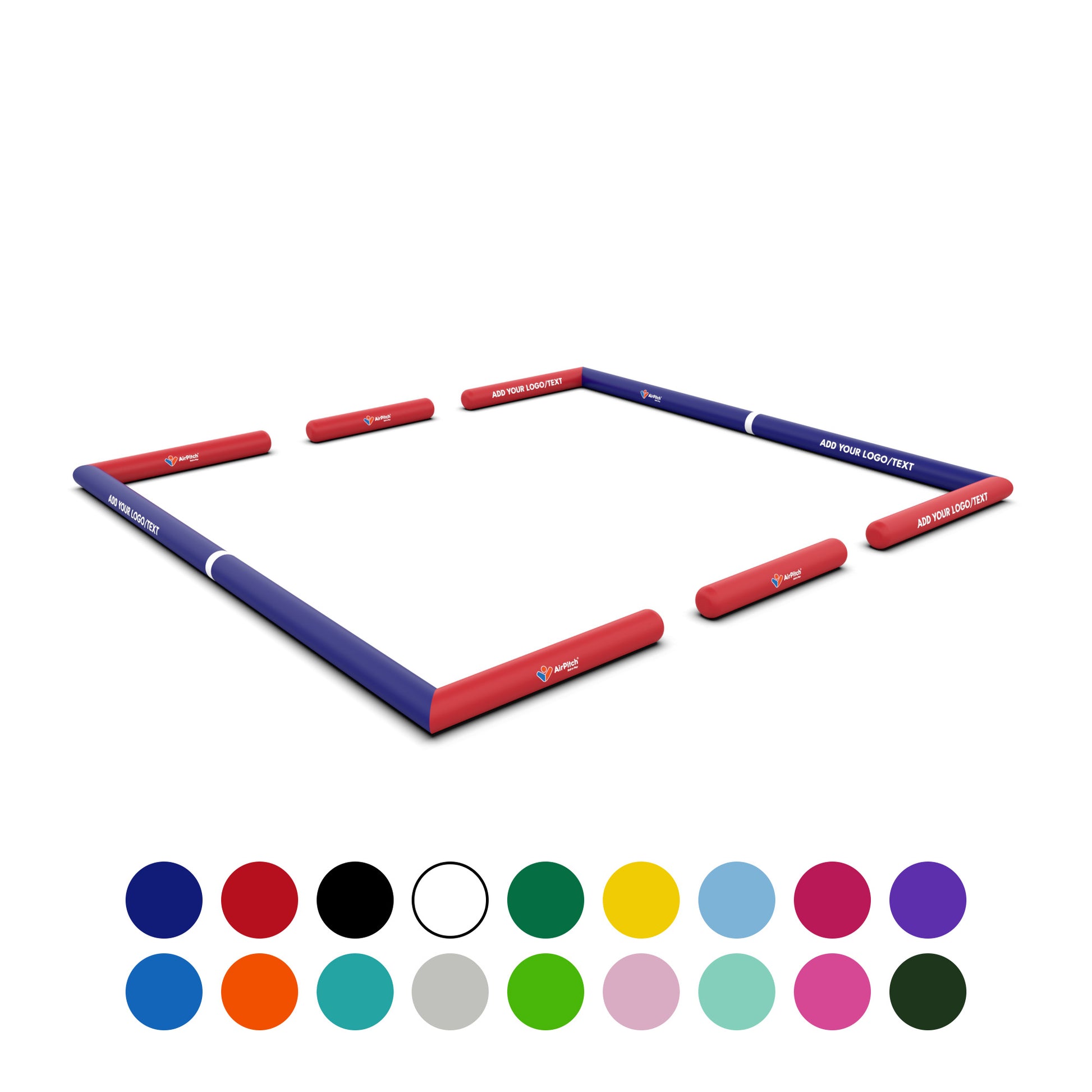 airpitch pro inflatable football soccer pitch field 3v3 blow up 15x10m funino custom