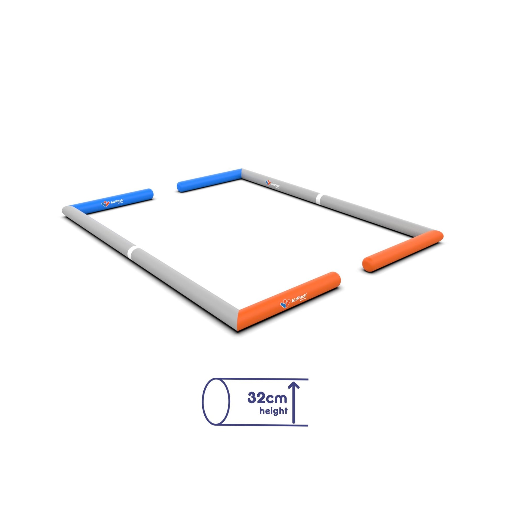 airpitch pro lite inflatable football soccer pitch field 1v1 blow up 10x7m