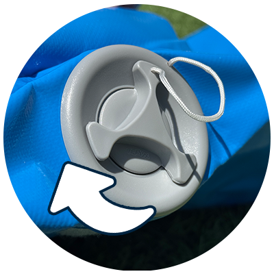 airpitch set up instructions - step 5: turn right