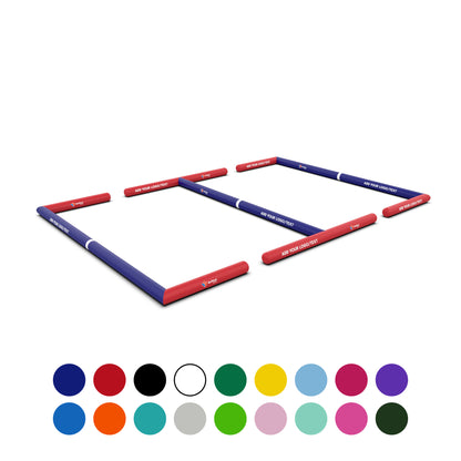 airpitch pro dual inflatable football soccer pitch field 3v3 blow up 15x20m custom